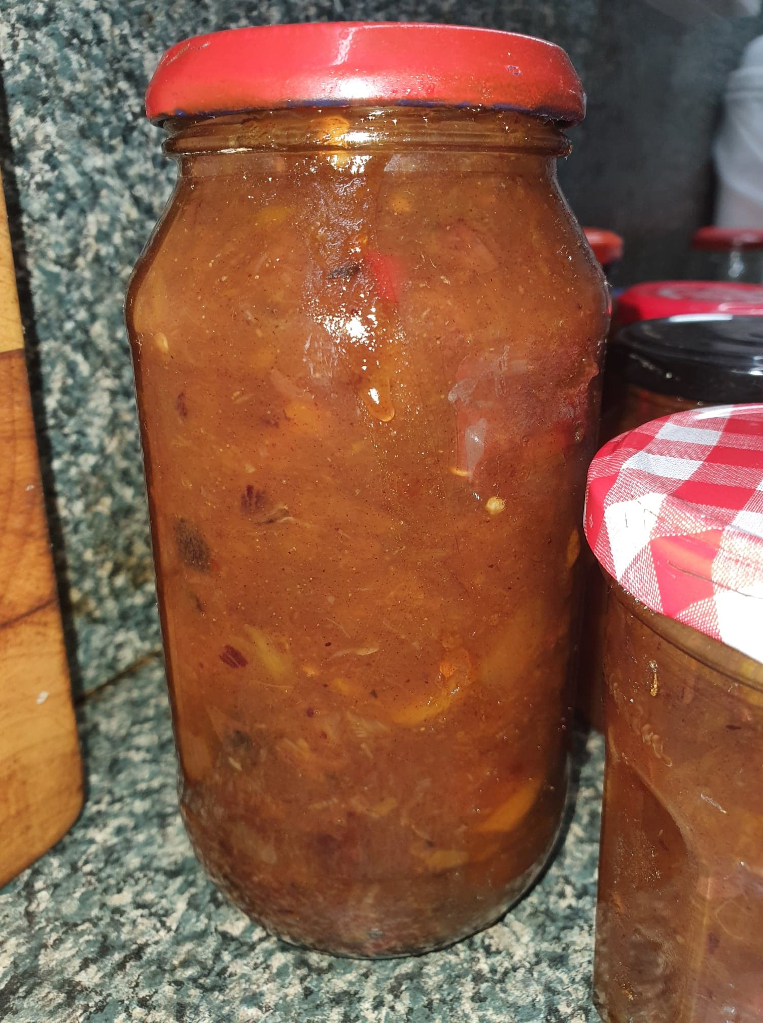 Finished Spicy Mango Chutney